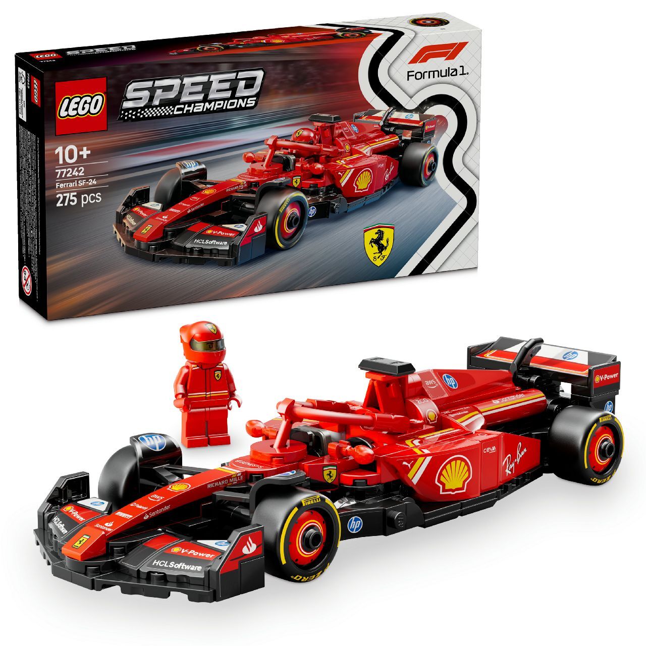 LEGO® Ferrari SF-24 F1® Race Car