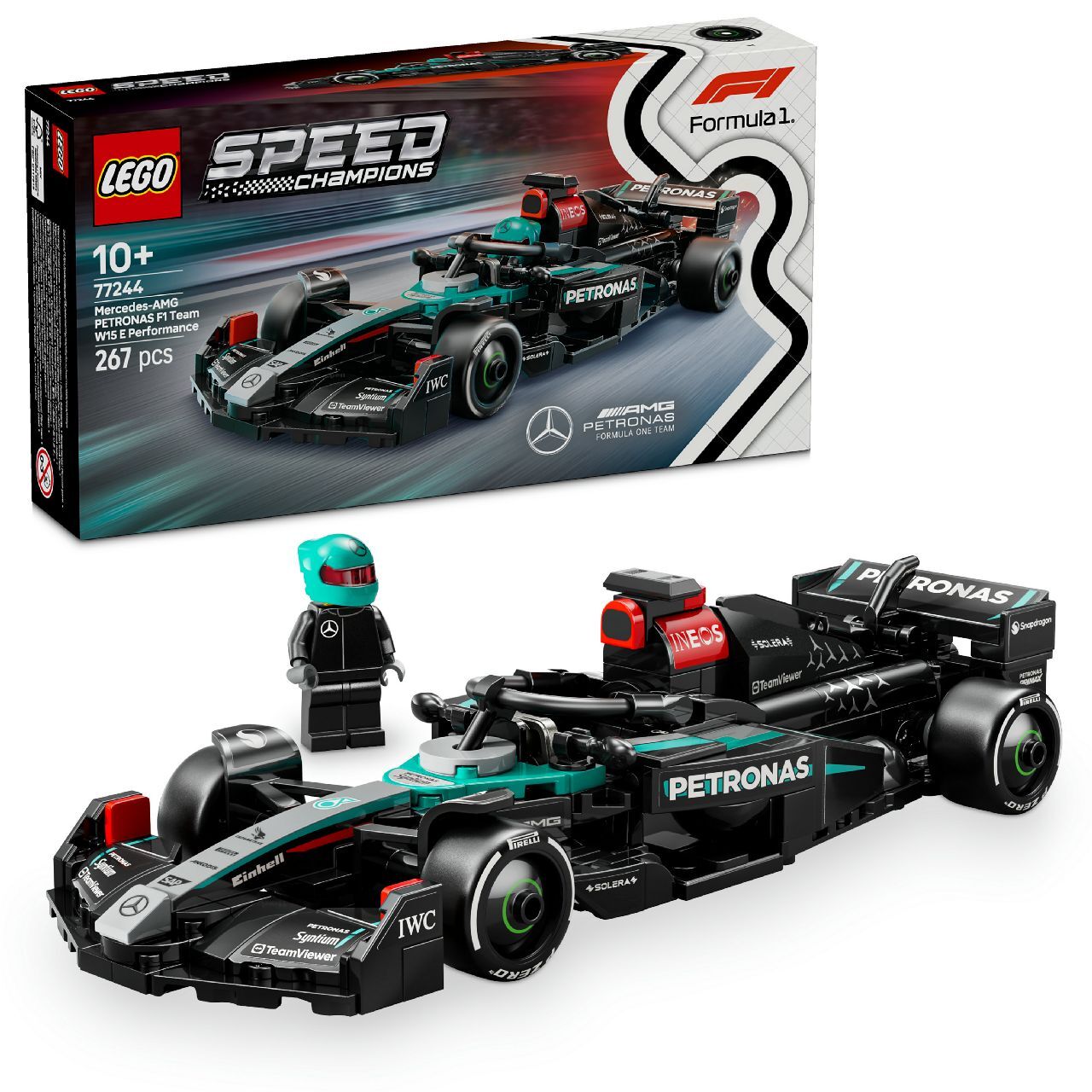 LEGO® Mercedes-AMG F1® W15 Race Car