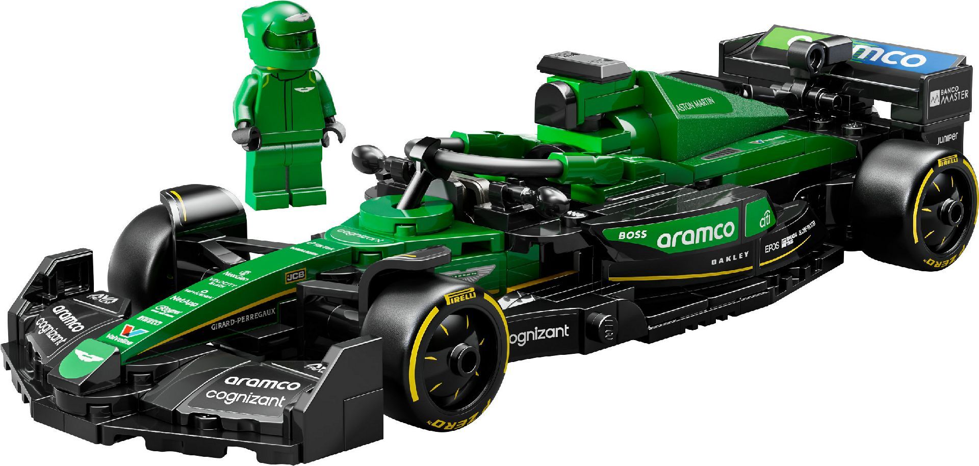 LEGO® Aston Martin Aramco F1® AMR24 Race Car