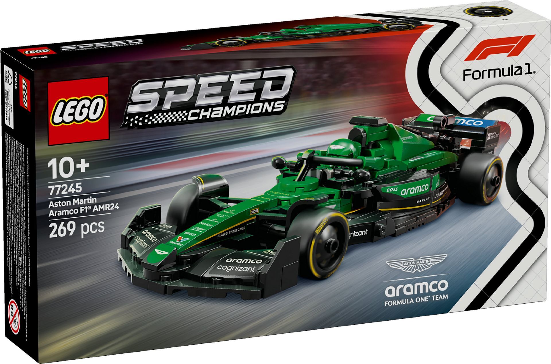 LEGO® Aston Martin Aramco F1® AMR24 Race Car