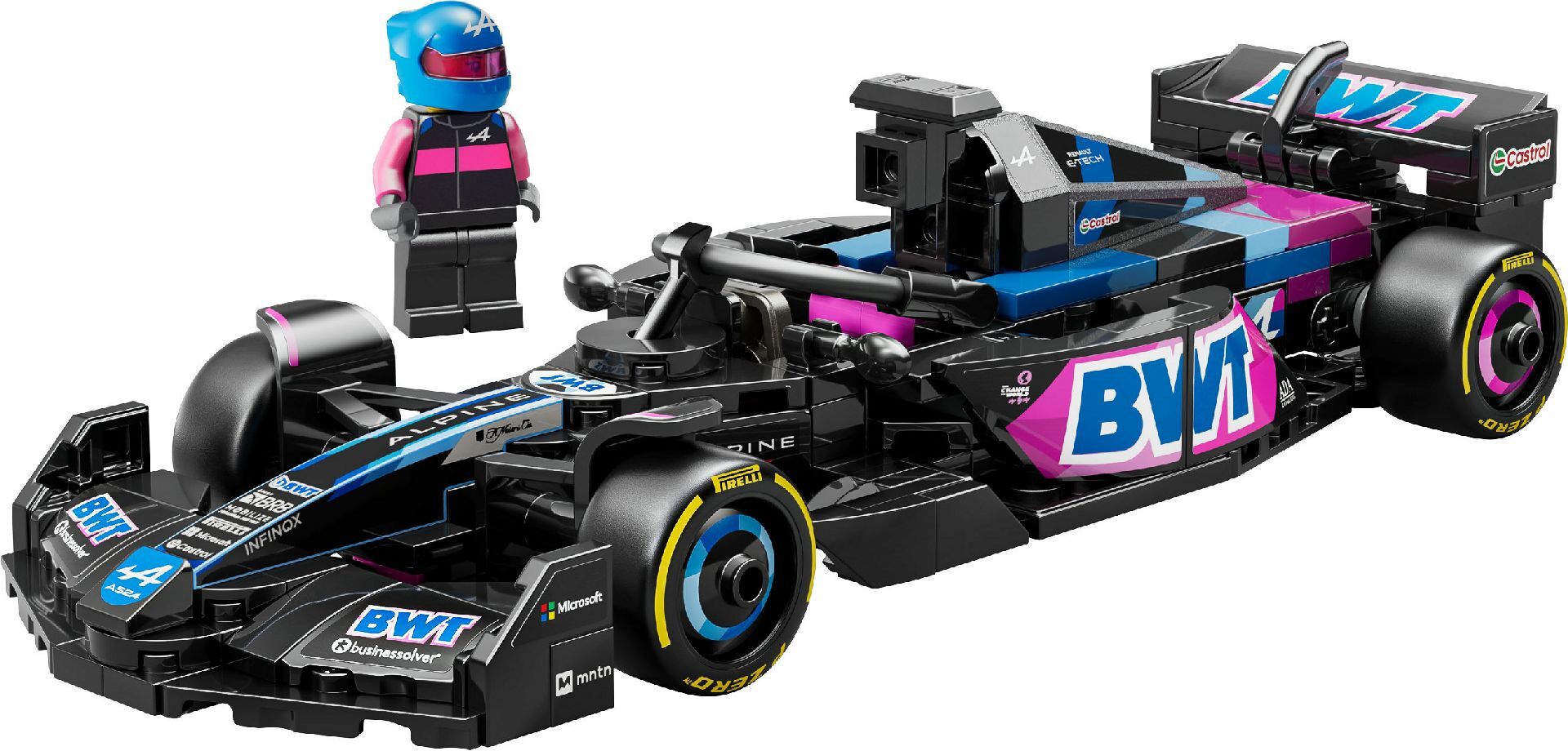 LEGO® BWT Alpine F1® Team A524 Race Car