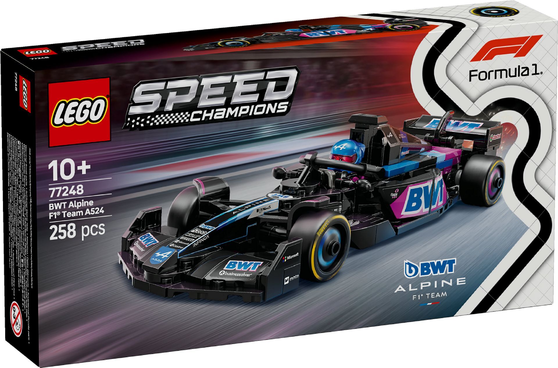 LEGO® BWT Alpine F1® Team A524 Race Car