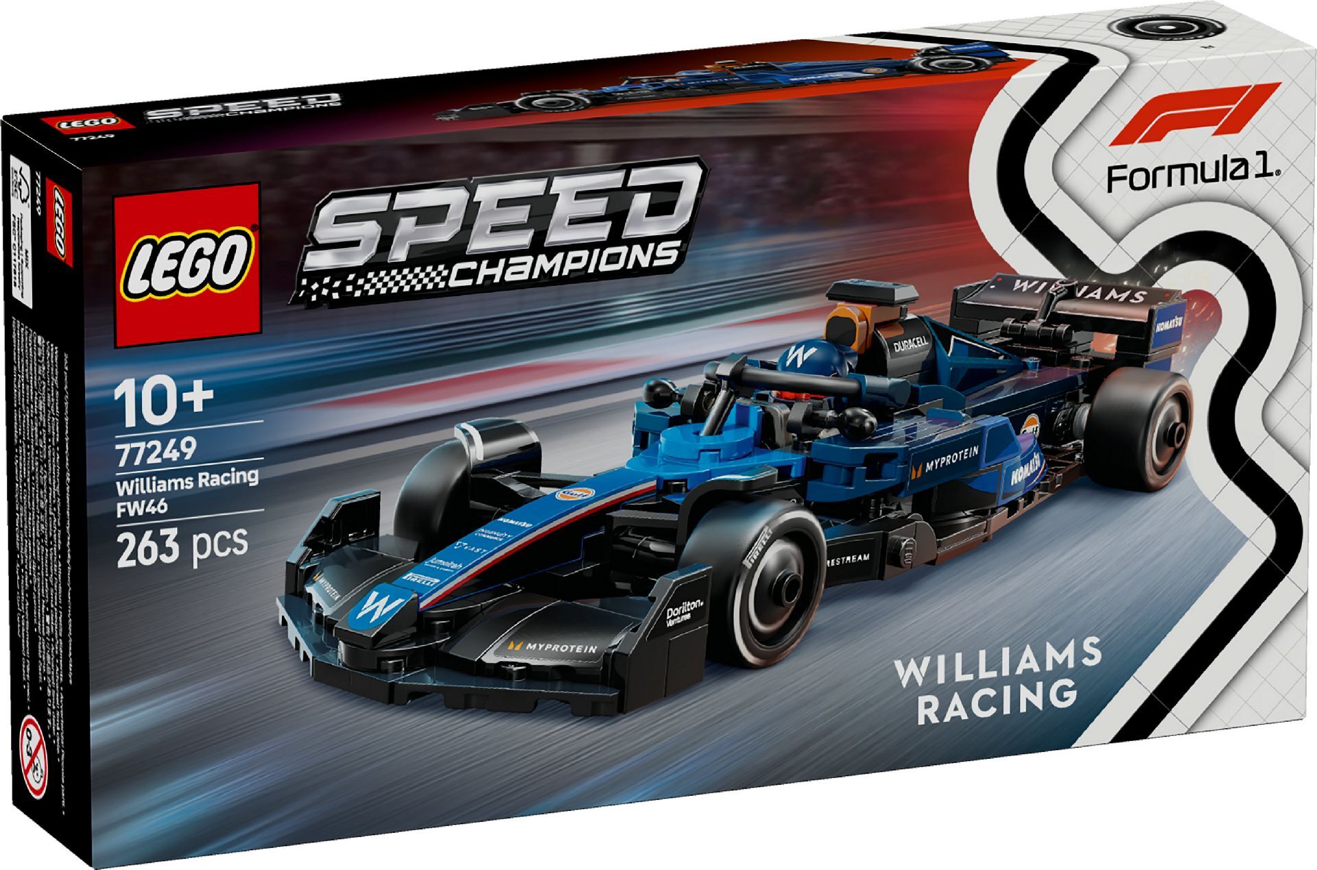 LEGO® Williams Racing FW46 F1® Race Car