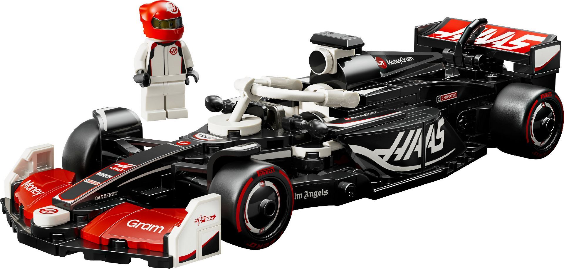 LEGO® MoneyGram Haas F1® Team VF-24 Race Car