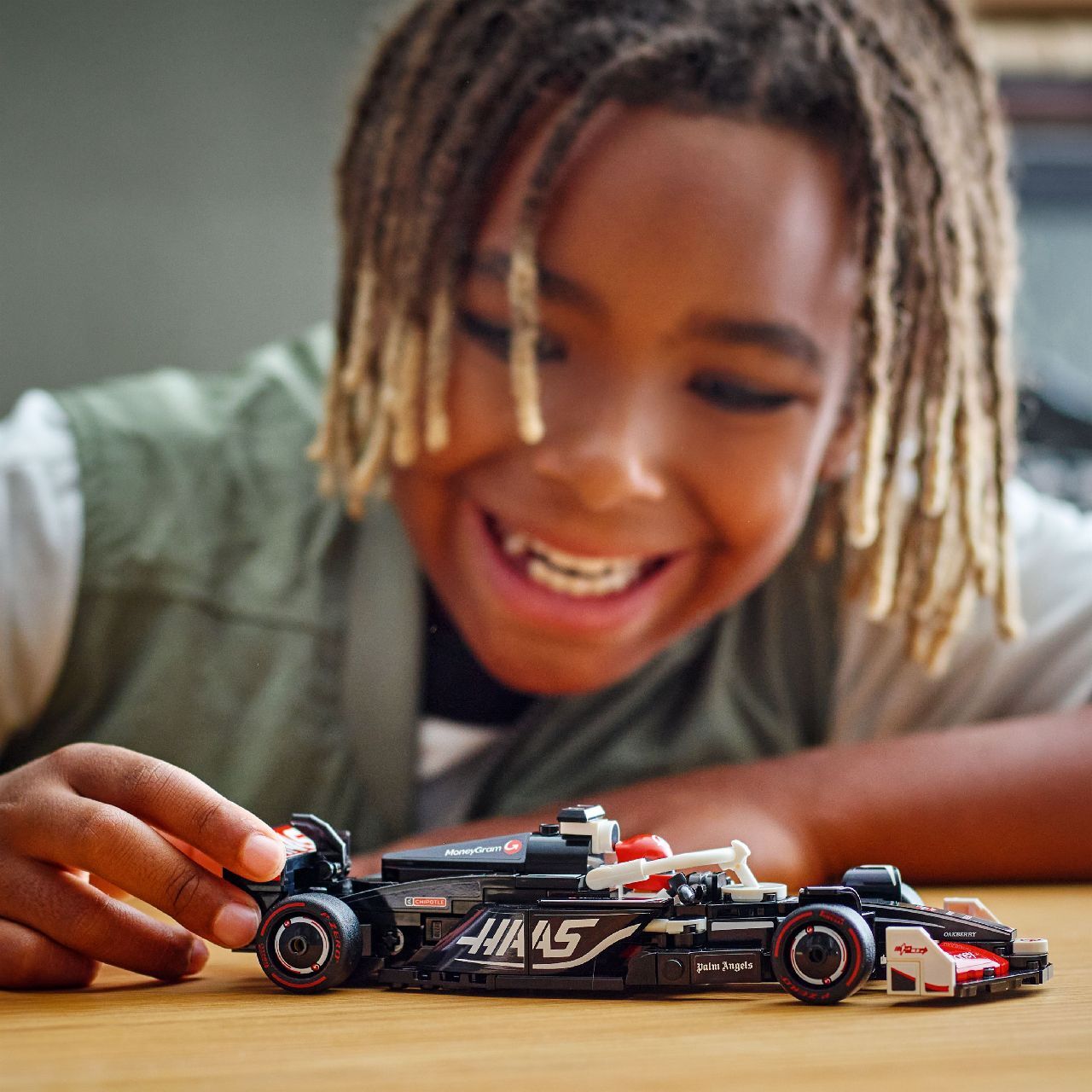 LEGO® MoneyGram Haas F1® Team VF-24 Race Car