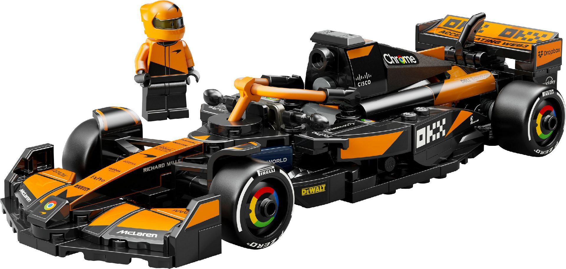 LEGO® McLaren F1® Team MCL38 Race Car