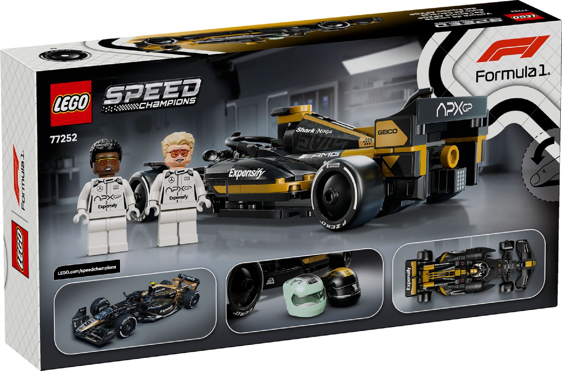 LEGO® APXGP Team Race Car from F1® The Movie