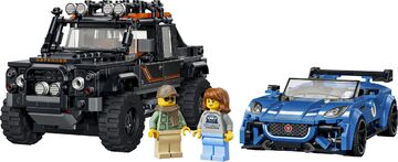 LEGO® Jaguar Project 7 & Land Rover Defender