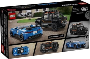LEGO® Jaguar Project 7 & Land Rover Defender