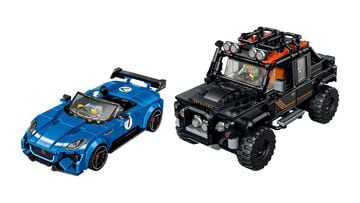 LEGO® Jaguar Project 7 & Land Rover Defender