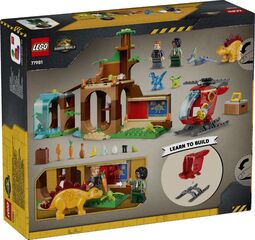 LEGO® Velociraptor, Stegosaurus & Pteranodon Rescue