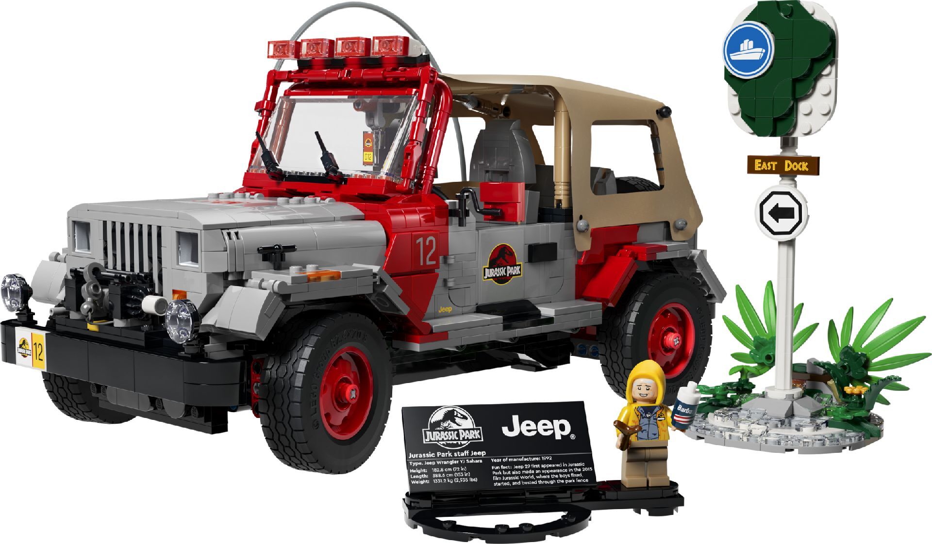 LEGO® Jurassic Park Jeep® Wrangler