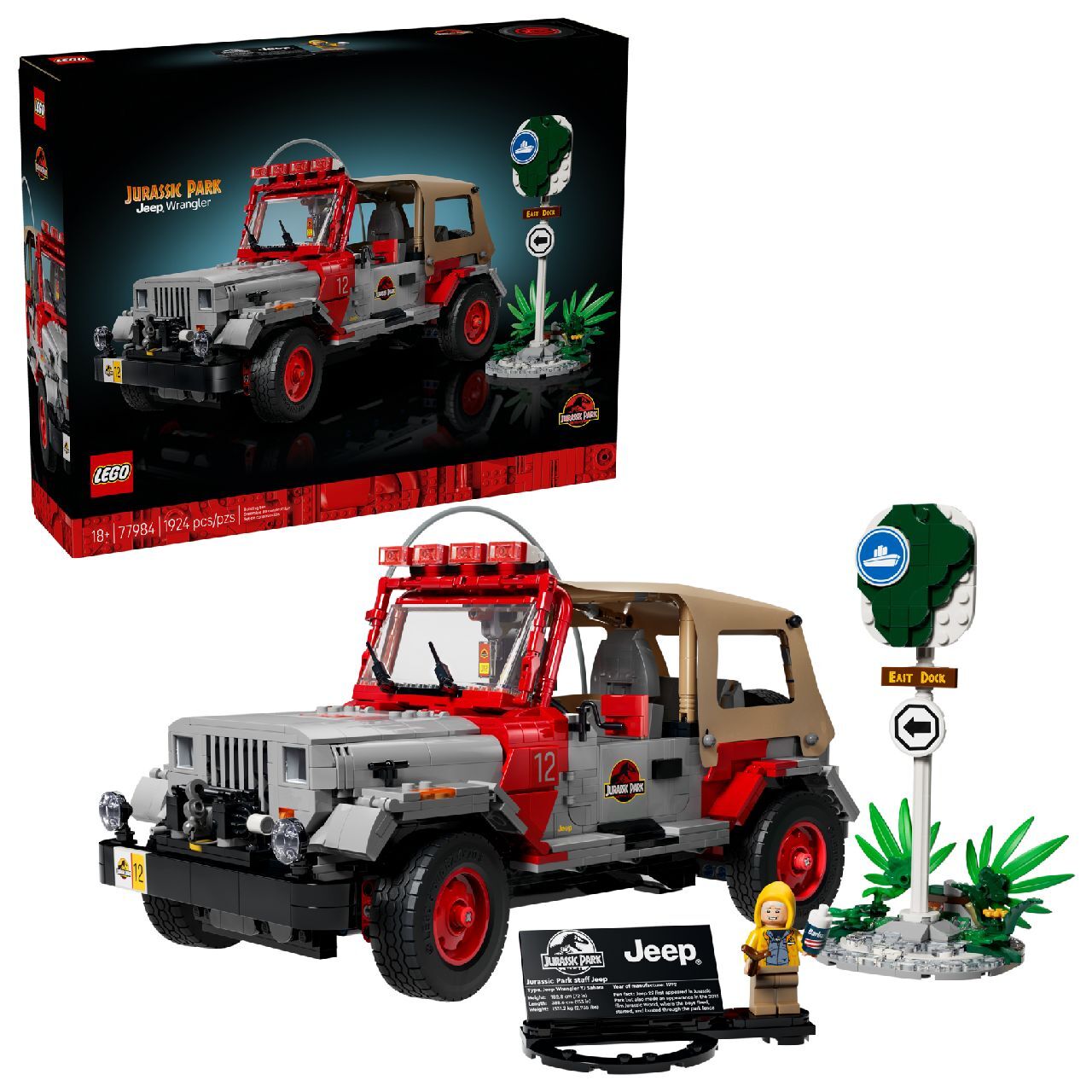 LEGO® Jurassic Park Jeep® Wrangler