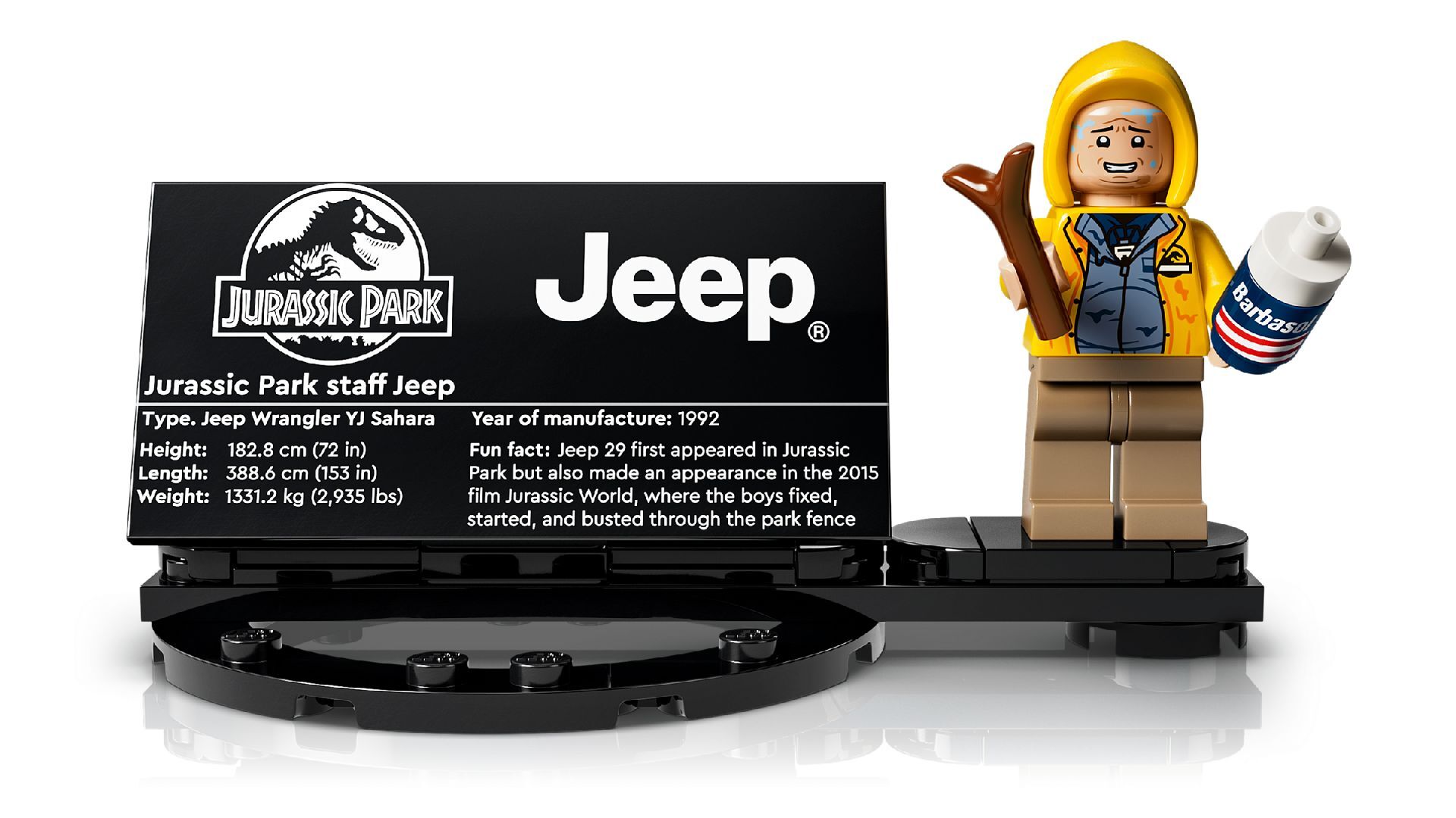 LEGO® Jurassic Park Jeep® Wrangler