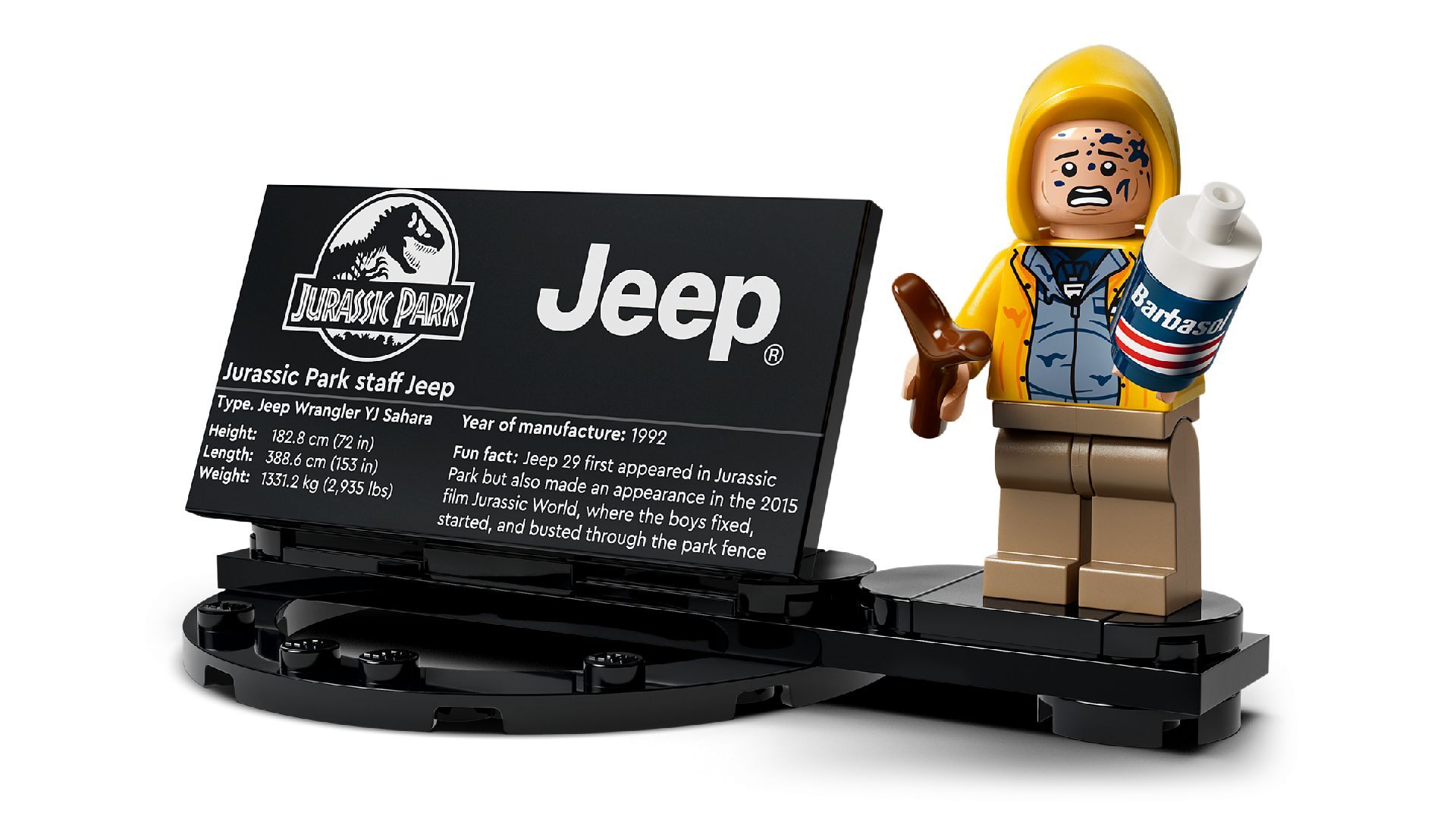 LEGO® Jurassic Park Jeep® Wrangler