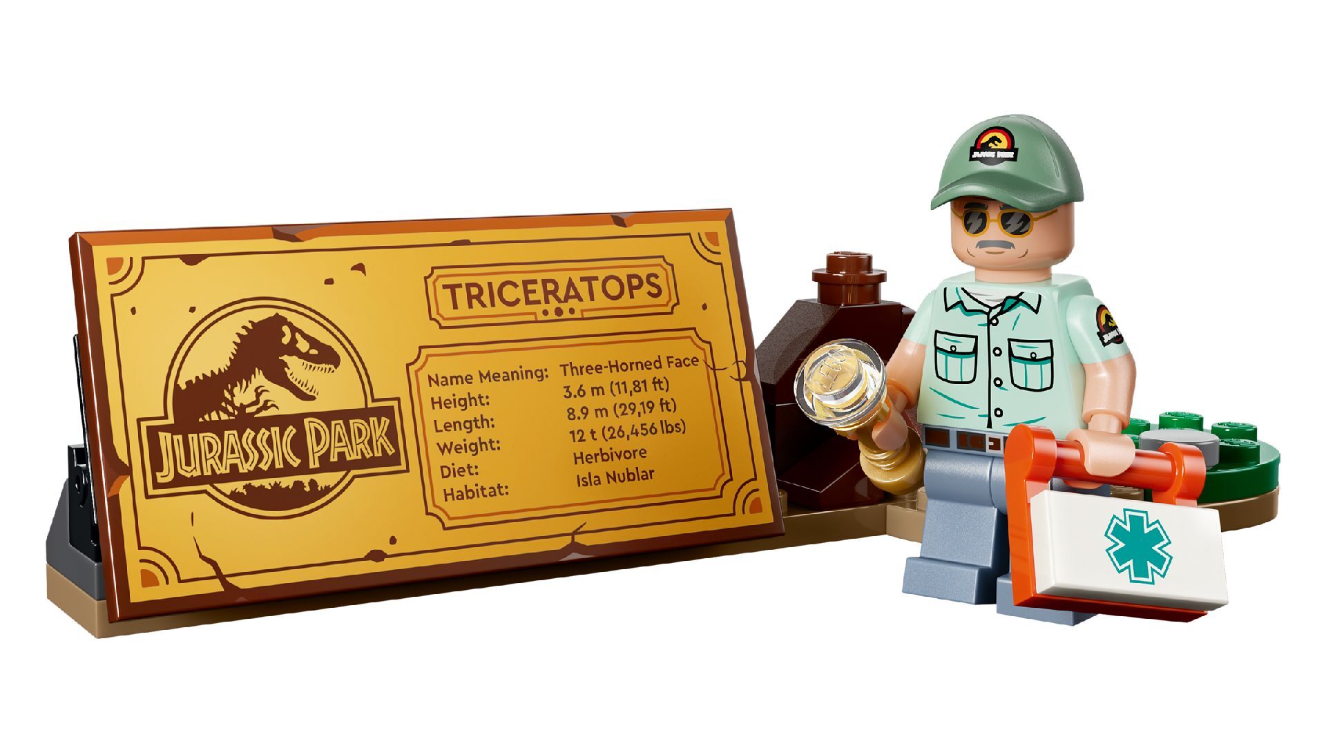 LEGO® Dinosaur Fossils: Triceratops