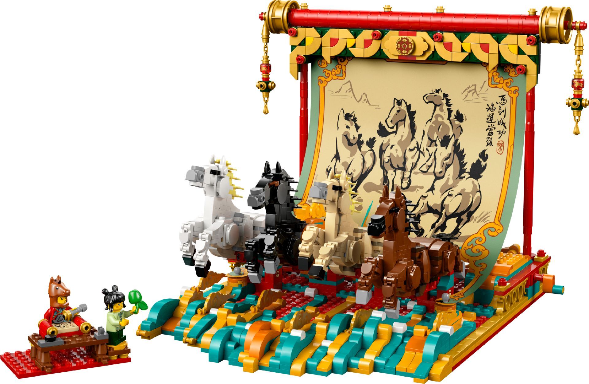 LEGO® Galloping Horses Canvas