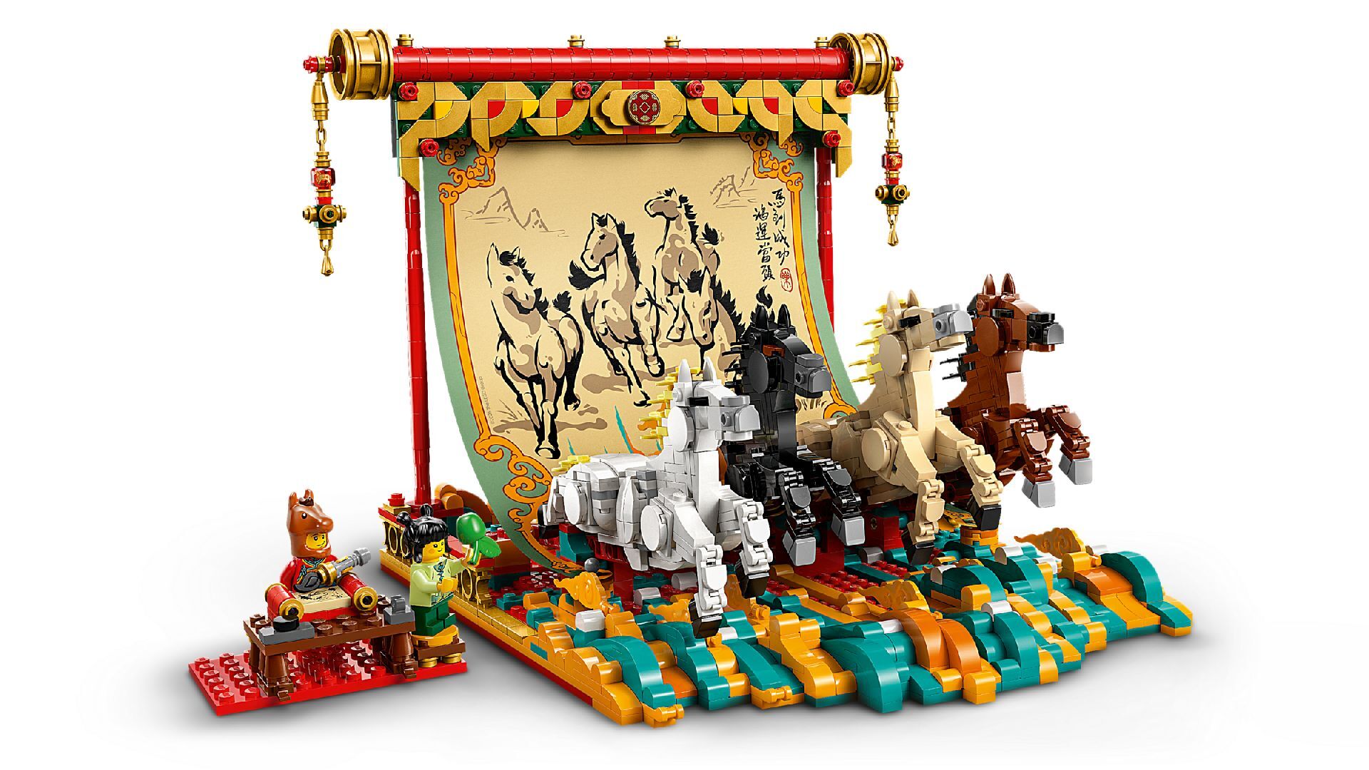 LEGO® Galloping Horses Canvas