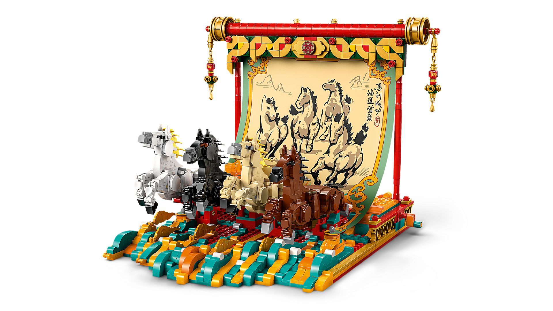 LEGO® Galloping Horses Canvas