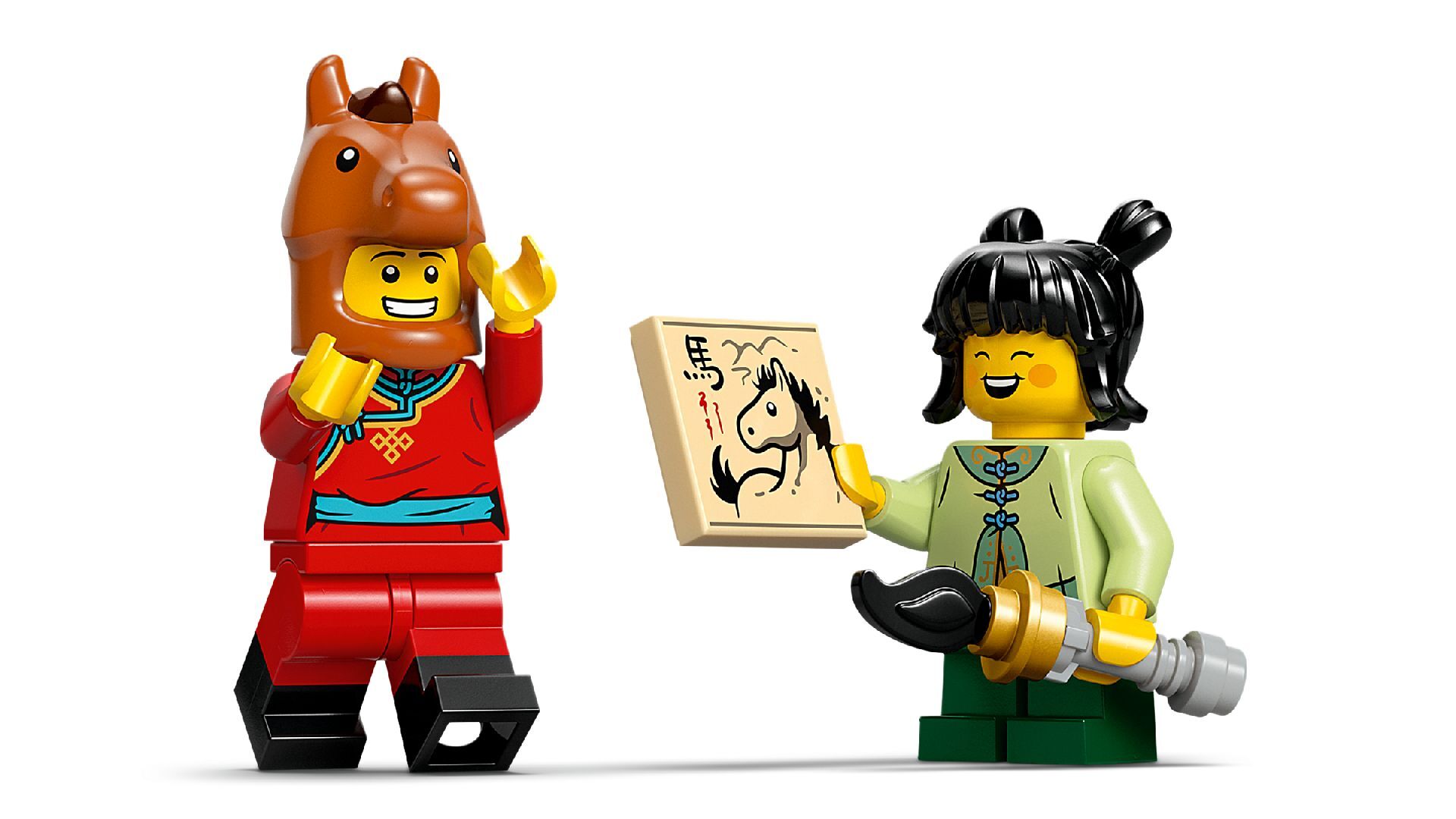 LEGO® Galloping Horses Canvas