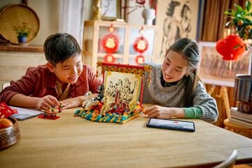 LEGO® Galloping Horses Canvas