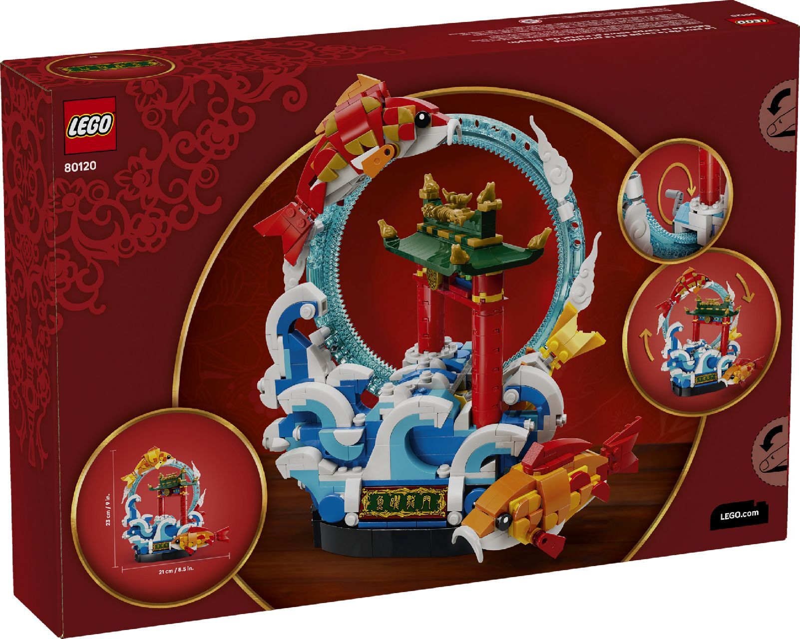 LEGO® Prosperity Carp Leaping