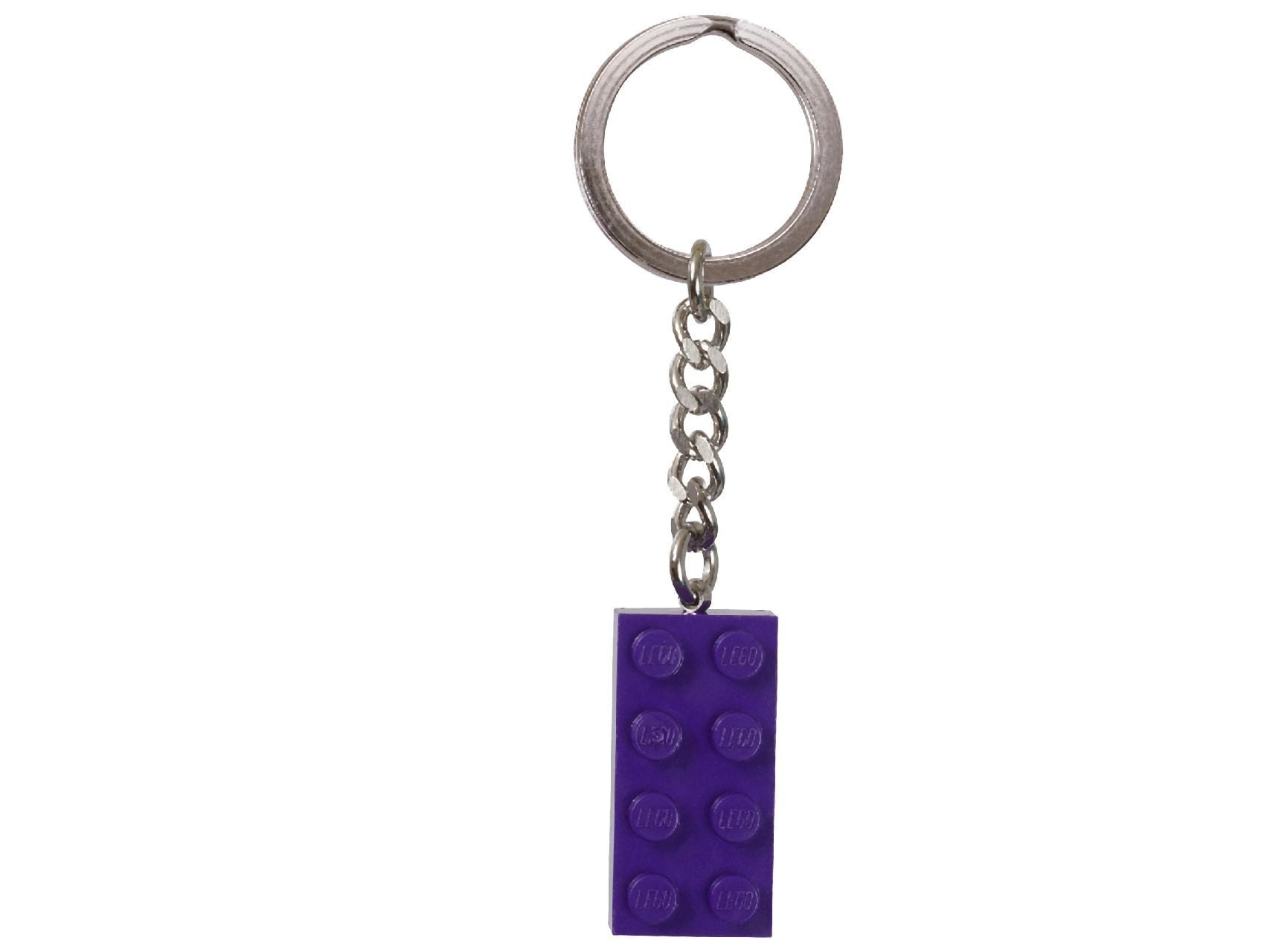 LEGO® Keychain 2x4 Stud Purple