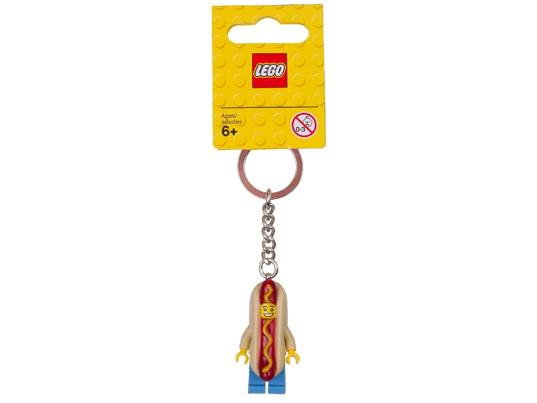 LEGO® Hot Dog Guy Key Chain