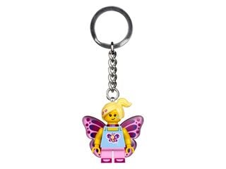 LEGO® Butterfly Girl Key Chain
