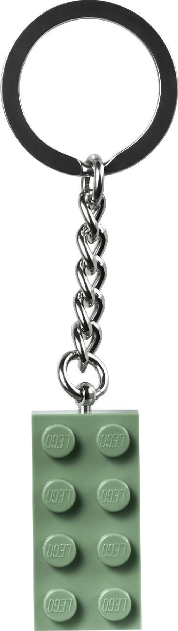 LEGO® 2x4 Sand Green Key Chain