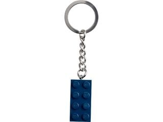 LEGO® Earth Blue 2x4 Key Chain