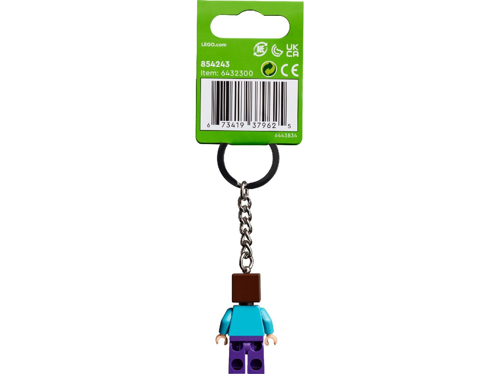 LEGO® Steve Keyring