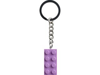 LEGO® Medium Lavender 2x4 Stud Key Chain