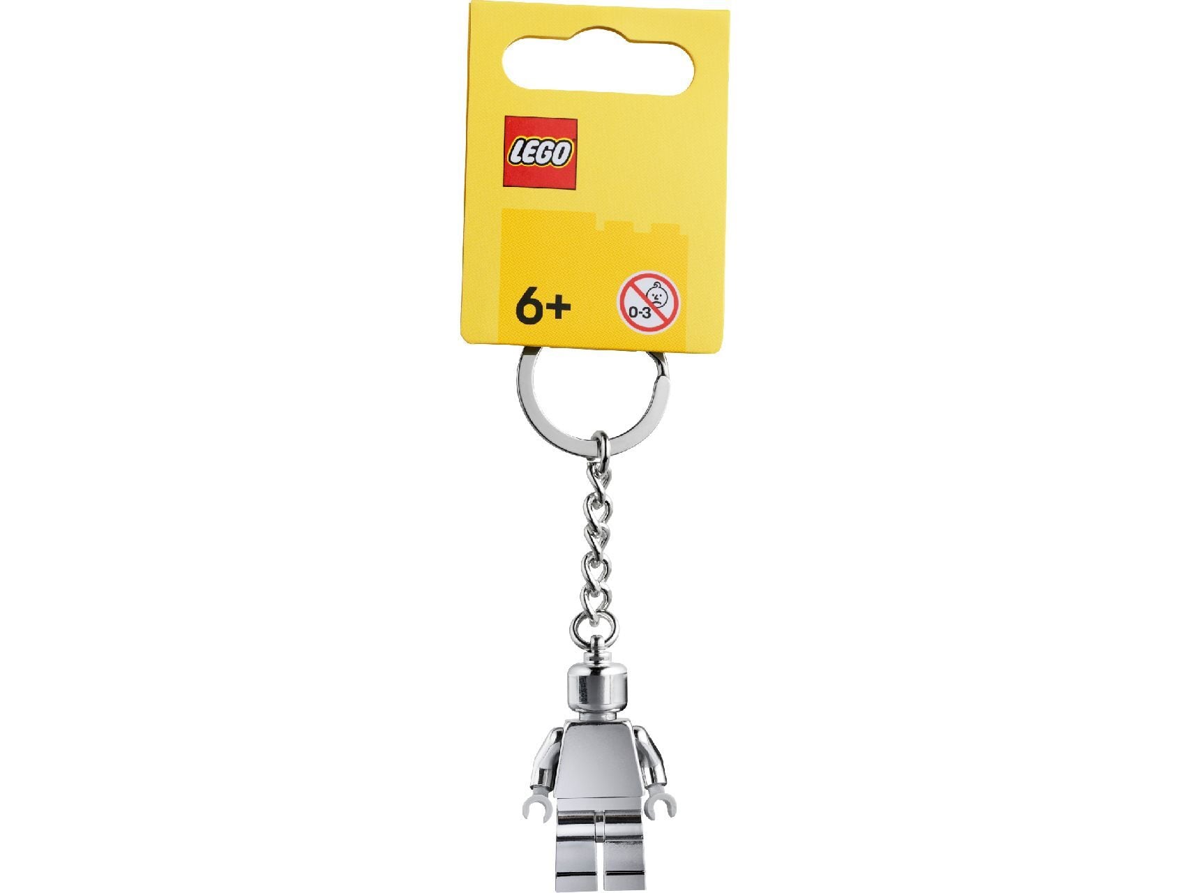LEGO® Silver Minifigure Key Chain