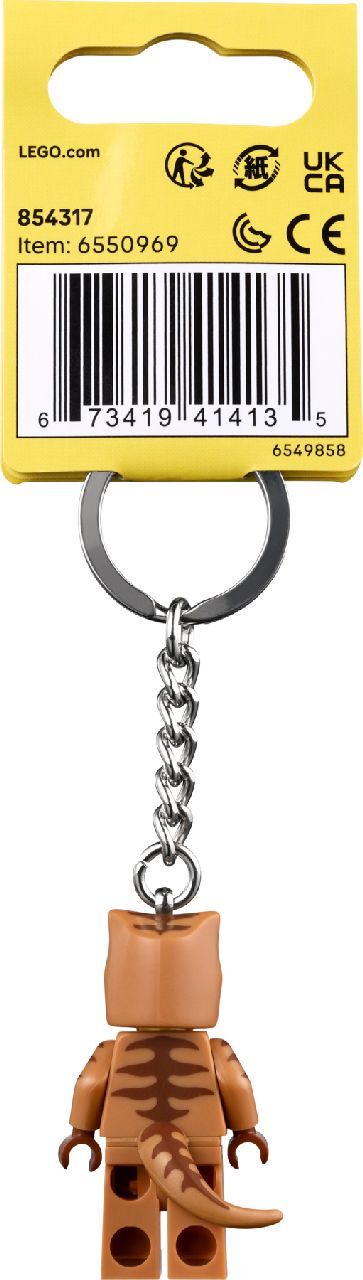 LEGO® T. rex Suit Guy Key Chain