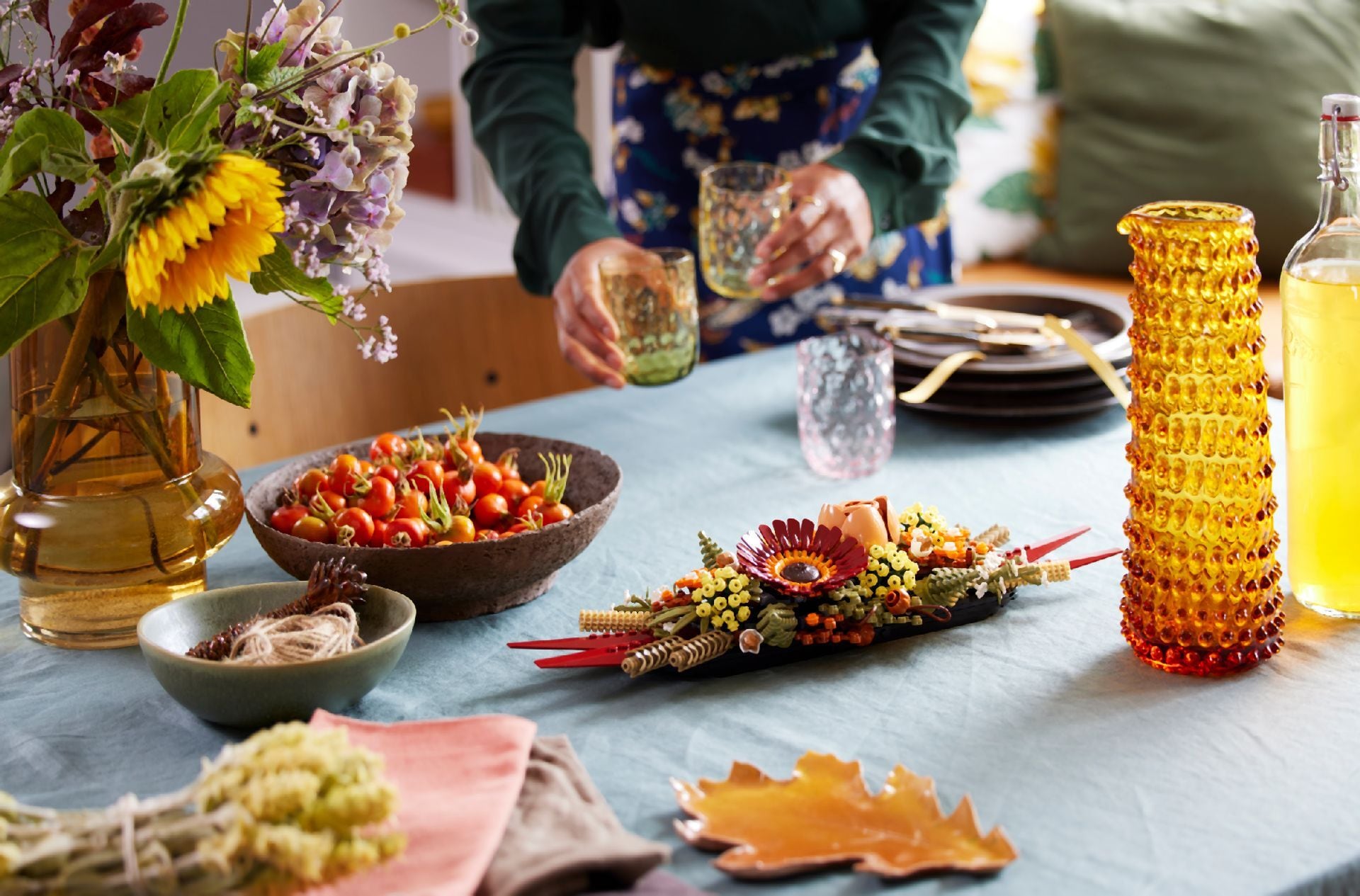 LEGO® Dried Flower Centerpiece