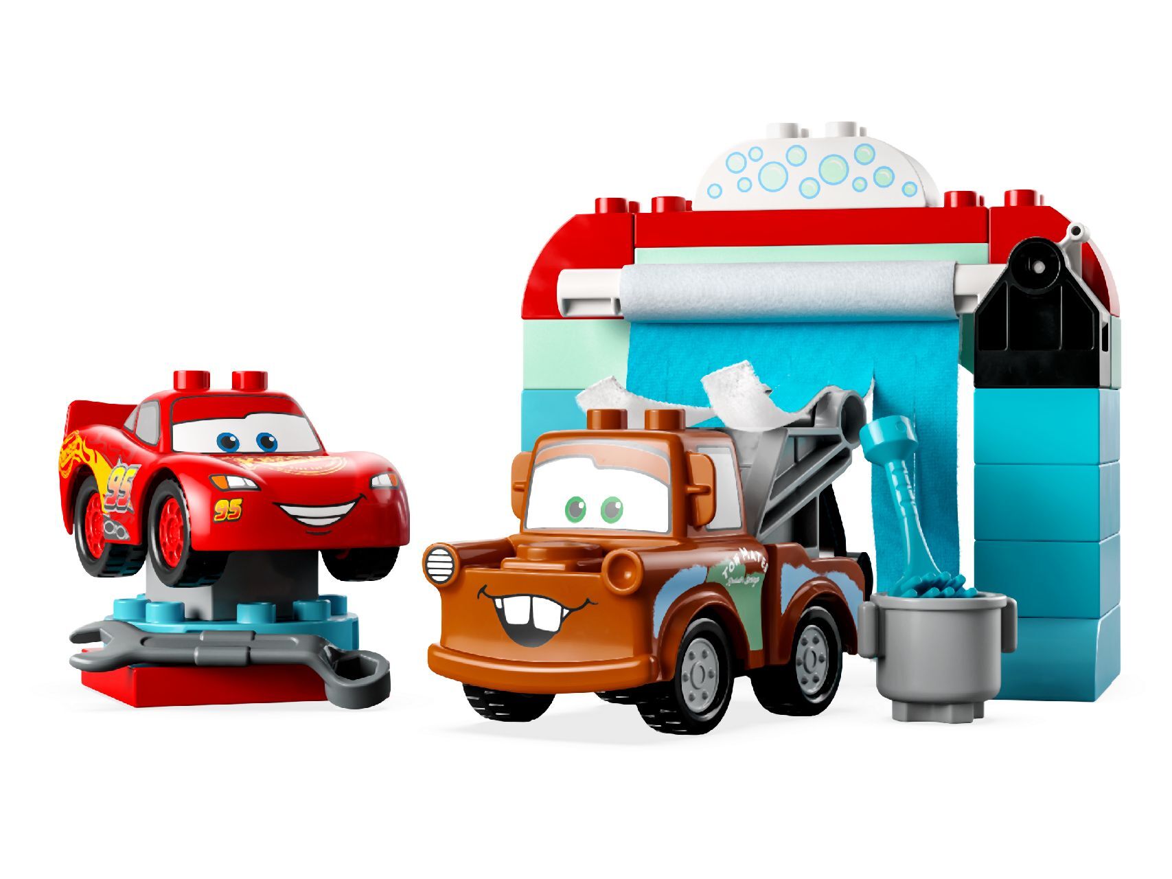 LEGO® Lightning McQueen & Mater's Car Wash Fun