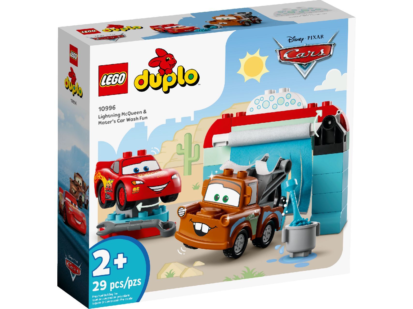 LEGO® Lightning McQueen & Mater's Car Wash Fun