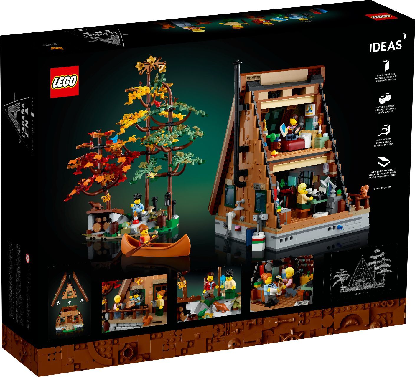 LEGO® A-Frame Cabin