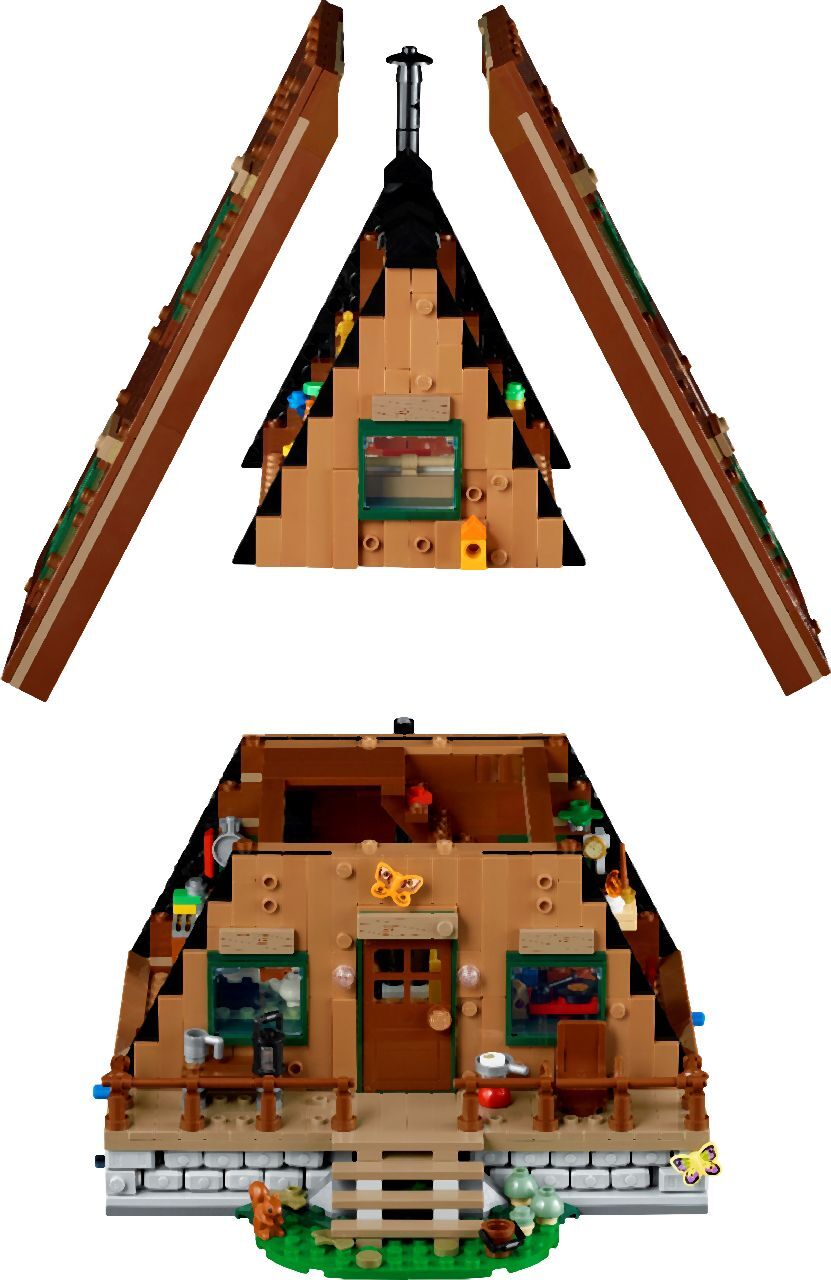 LEGO® A-Frame Cabin