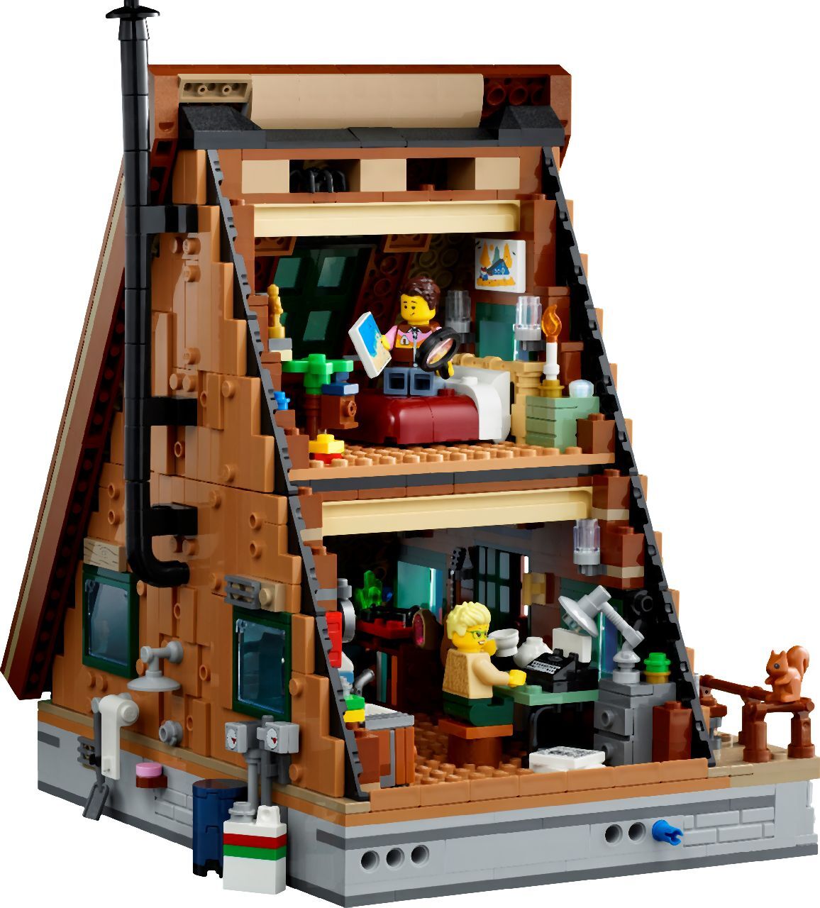 LEGO® A-Frame Cabin