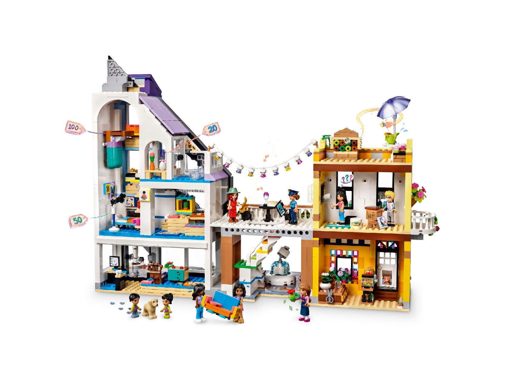 LEGO® Downtown Flower and Design Stores