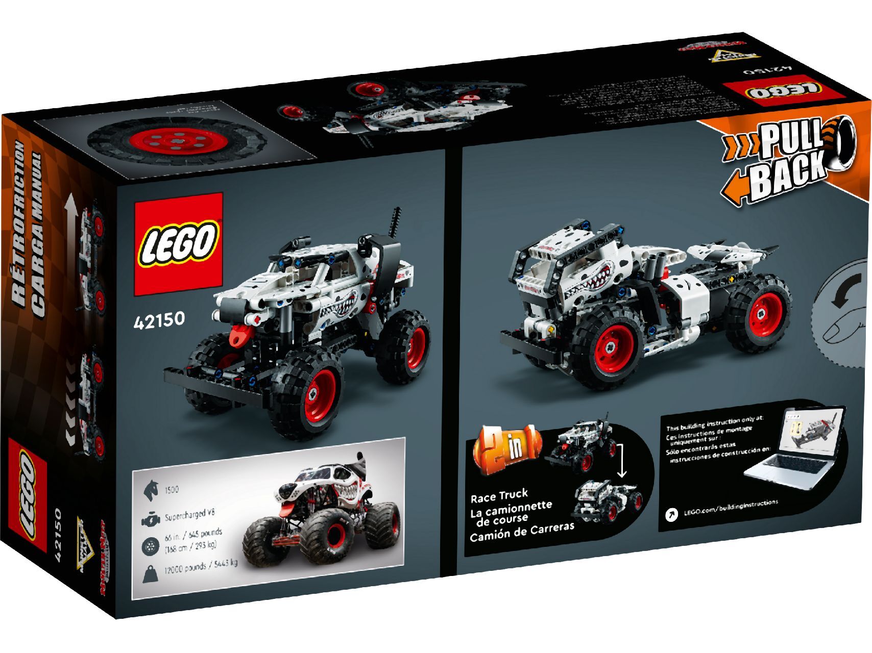 LEGO® Monster Jam™ Monster Mutt™ Dalmatian