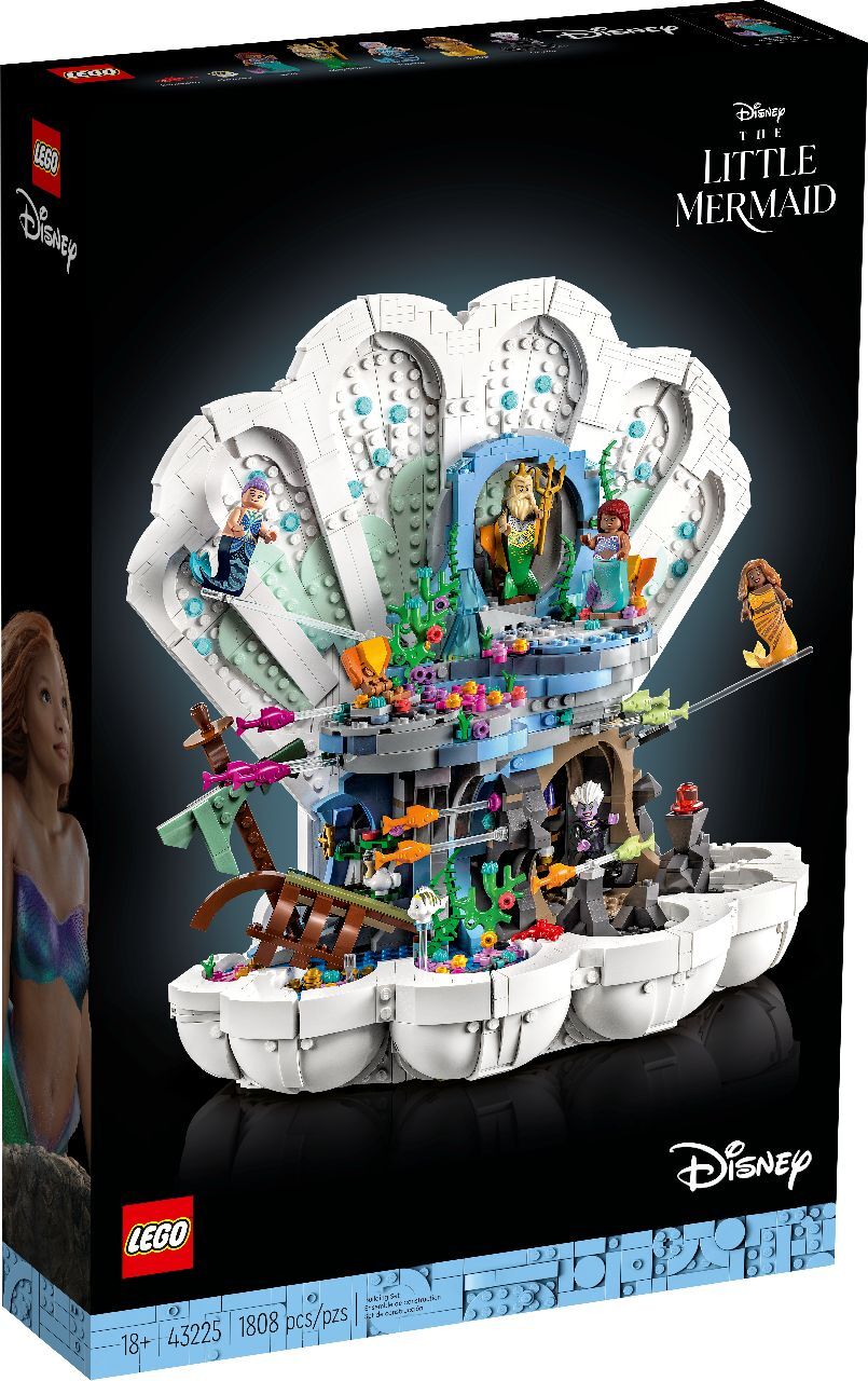 LEGO® The Little Mermaid Royal Clamshell