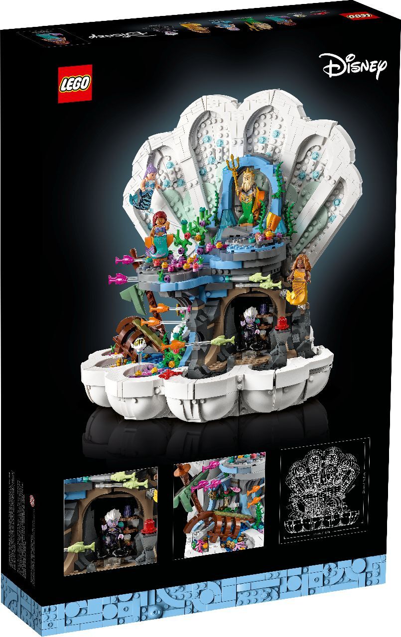 LEGO® The Little Mermaid Royal Clamshell