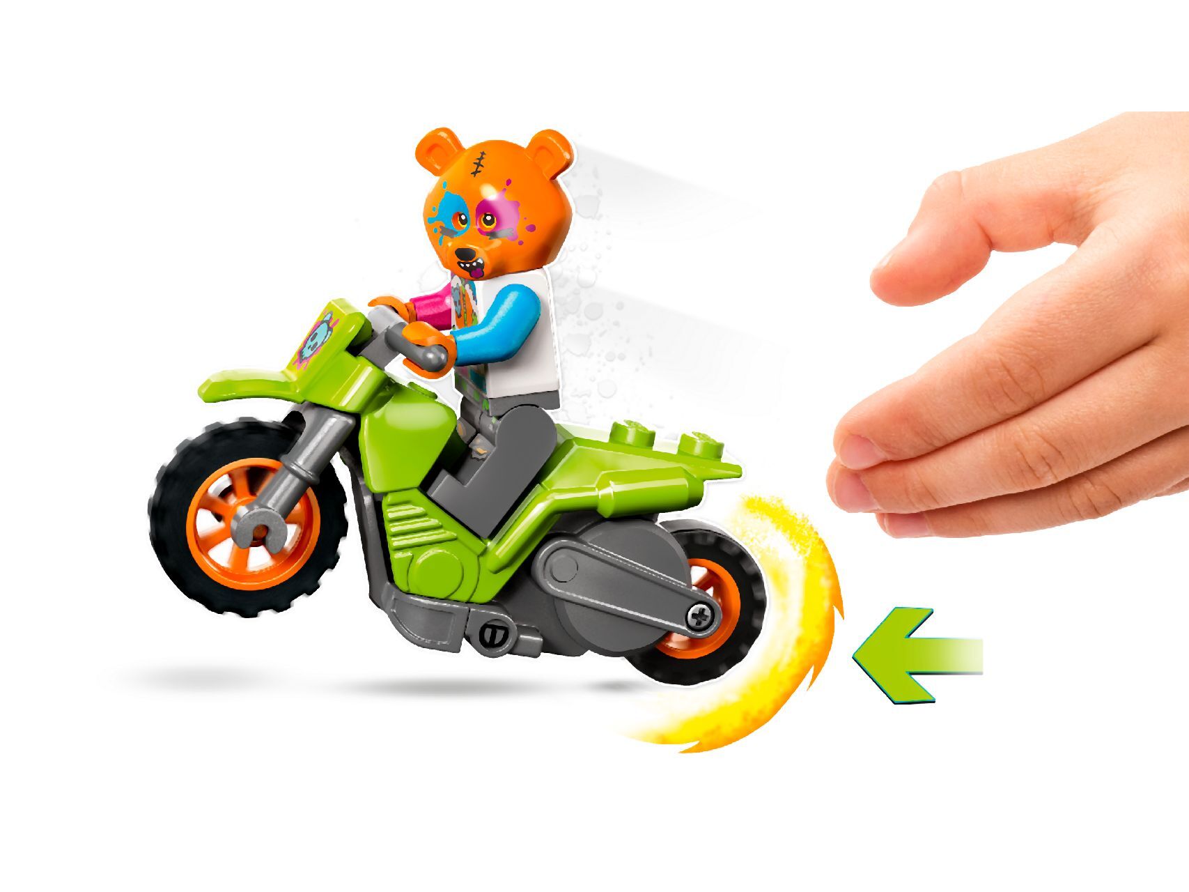 LEGO® Bear Stunt Bike