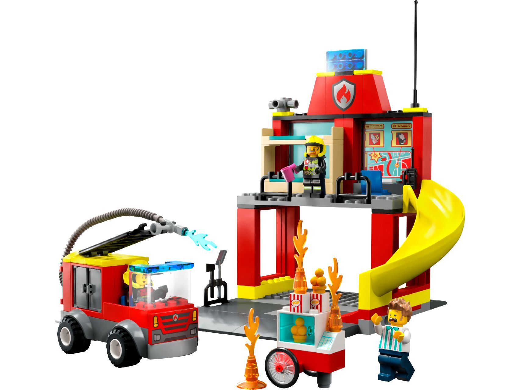 LEGO® Fire Station and Fire Truck