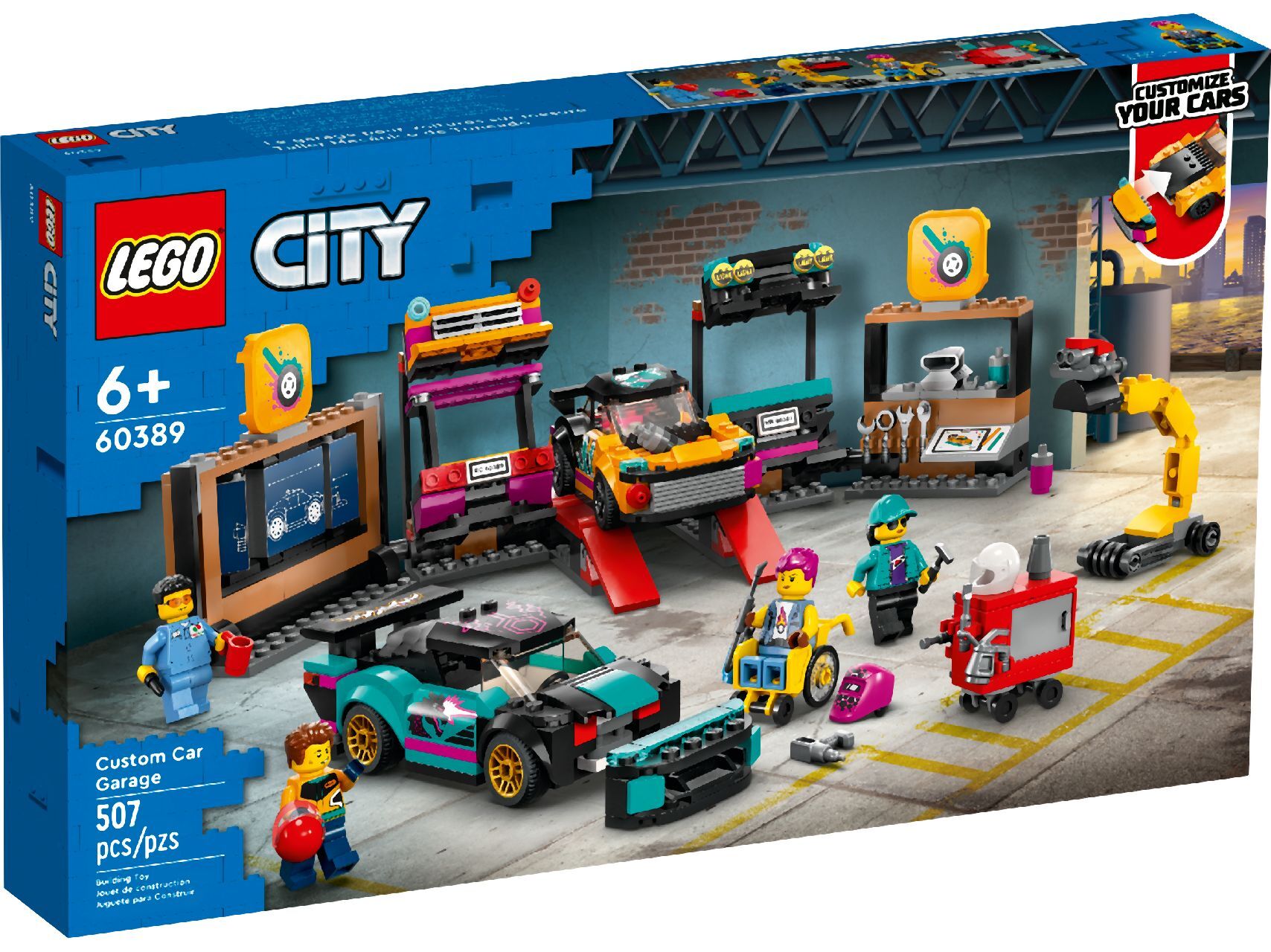 LEGO® Custom Car Garage