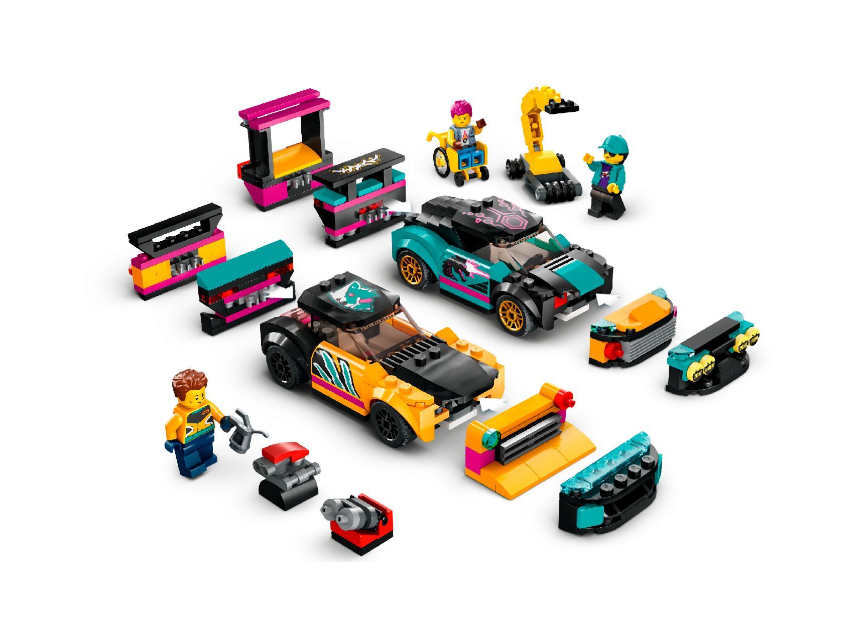 LEGO® Custom Car Garage