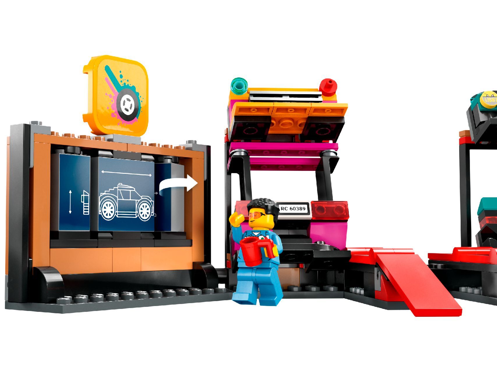 LEGO® Custom Car Garage